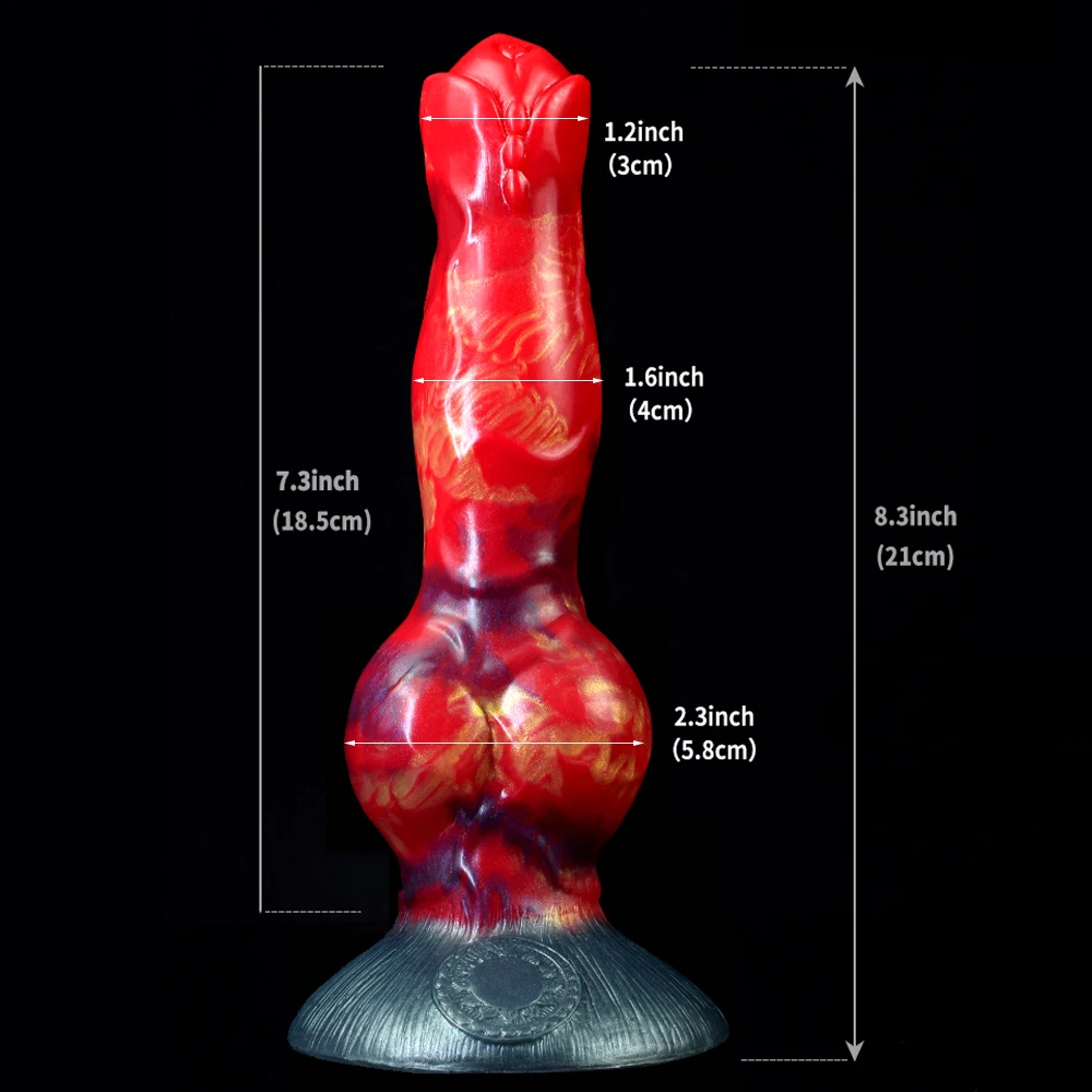 NNSX Squirting Dog Knot Dildo Anal Plug Ejaculation Penis Fantasy Sex Toys for Women Men Vaginal Anal Play Masturbator - Image 2