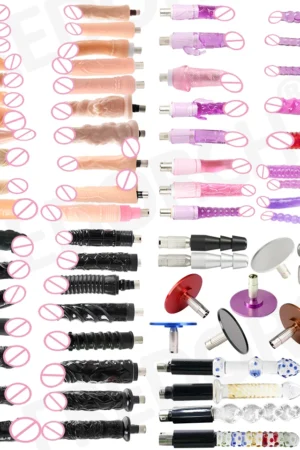 28 Types Traditional Sex Machine Attachment 3XLR 3PRONG Attachment Dildo Suction Cup Sex Masturbation Love Machine For sex machi