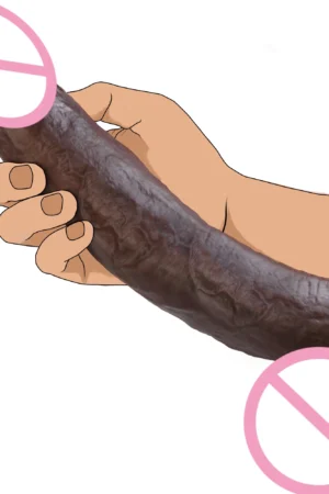 11 Inch Realistic Dildos Big Black Dick Soft Penis with Suction Cup BBC Anal Dildos Female Masturbation Adults Sex Toy for Women