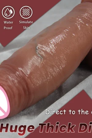 Huge Thick Dildo Big Dick Sex Toy for Women Soft Silicone Anal Big Penis With Super Suction Cup Female Masturbation Sex Products