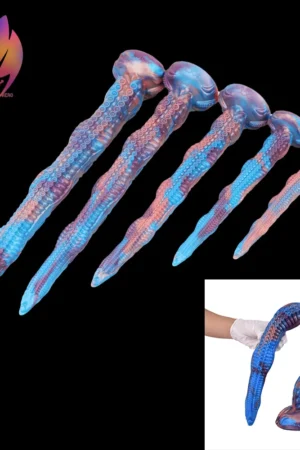 YOCY 5 Sizes Long Anal Plug Silicone Prostate Massager Fantasy Octopus Tentacle Dildo Flirting Sex Toys For Women Men Pleasure