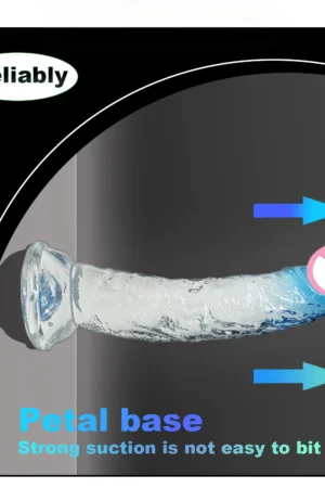 Realistic Dildo with Strong Suction Cup Erotic Jelly Dildo Sex Toys for Woman Artificial Penis G-spot Simulation Anal Butt Plug