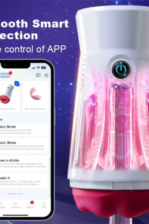 Adult Supplies Male Masturbator Cup Penis Trainer Pocket Pussy Masturbator Sex Machine APP Remote Control Sex Toys for Men