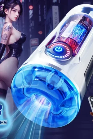 SUNFOO Official Website Male Automatic Masturbator Low Noise Vagina Blowjob Vibration Pocket Pussy APP Control Men Sex Toys