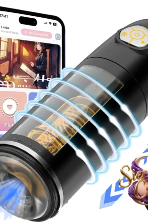 SCAutomatic Male Masturbator Cup 10 Thrusting Rotating Modes Pocket Pussy Penis Blowjob Machine Sex Toy For Men Adult Supplies