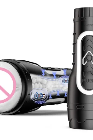 2025 Male Masturbator Cup Squeezable Vibration Sex Machine Stroker Realistic Vagina Textured Pocket Pussy Adult Sex Toys for Men