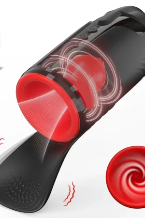 Male Masturbator Penis Training Vibrator Glans Massage Testicle Stimulator Delay Stamina Trainer Blowjob Machine Sex Toy for Men