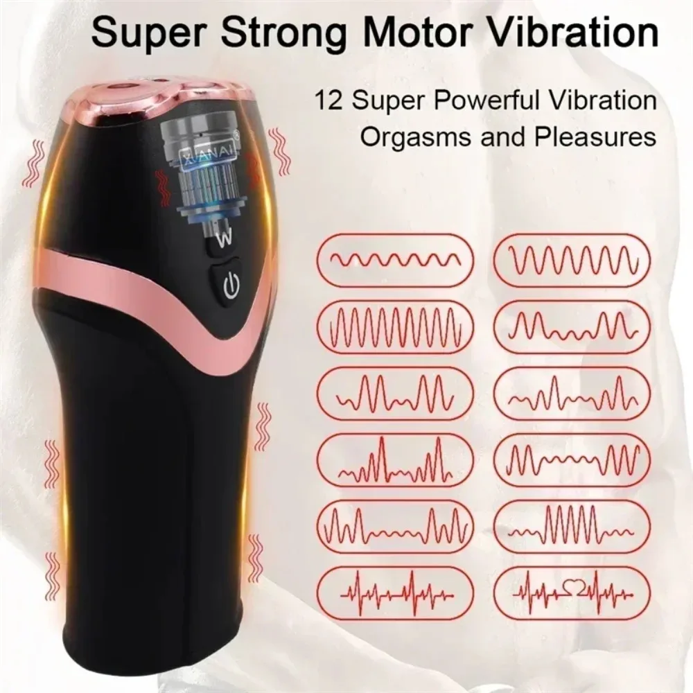 Automatic Male Masturbation Vacuum Suction Sex Machines Penis Stimulator Glan Massager Male Masturbator Tools Sex Toys for Men - Image 2