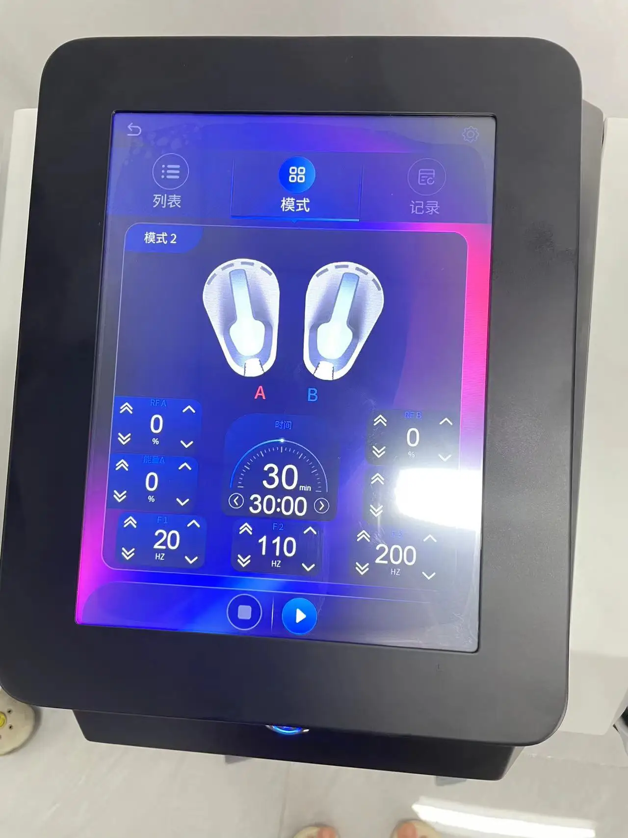 Neo 6500W Power Nova Ems Machine with 4 pcs Handles With Pelvic Stimulation Pads Optional - Image 2