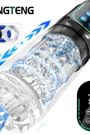 Automatic Thrusting Rotating Male Masturbator Licking Stroker Sucking Blowjob 100% Waterproof Pennis Pump Adult Sex Toys For Men