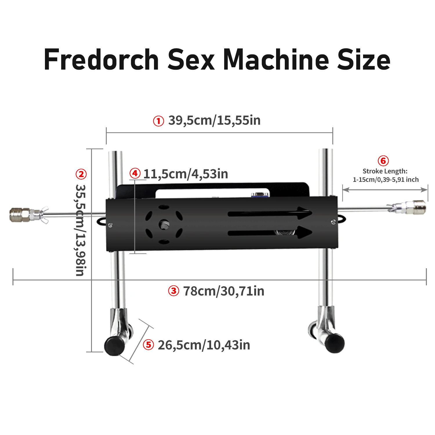 Fredorch App OR Wired 3 Types Control Powerful Motor Love Machine Gun Thrusting Machines for Man and Women Sex Machine - Image 4