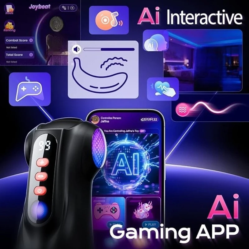 Male Masturbator Toys Automatic Masturbation Cup for Men Sucking Deep Throat Realistic Oral Vagina Blowjob Vibrating Sex Machine - Image 3