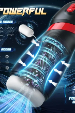 Male Masturbator 9 Sucking Vibrating Modes Blowjob Sex Toys App Control Penis Pump 3D Textured Sleeve Pocket Pussy for 18+ Men