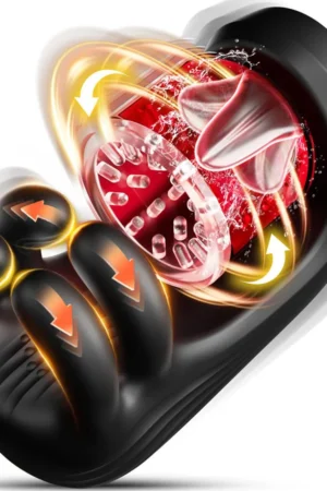 Rotating Masturbator 9 Modes Blowjob Sex Machine Stroker for Training Stimulation Increase Endurance Adult Sex Toys for Men