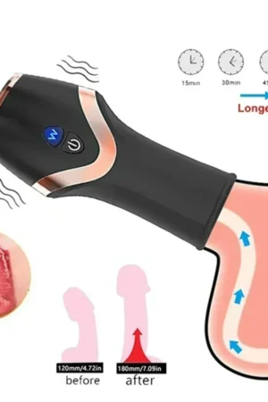 Automatic Male Masturbation Vacuum Suction Sex Machines Penis Stimulator Glan Massager Male Masturbator Tools Sex Toys for Men